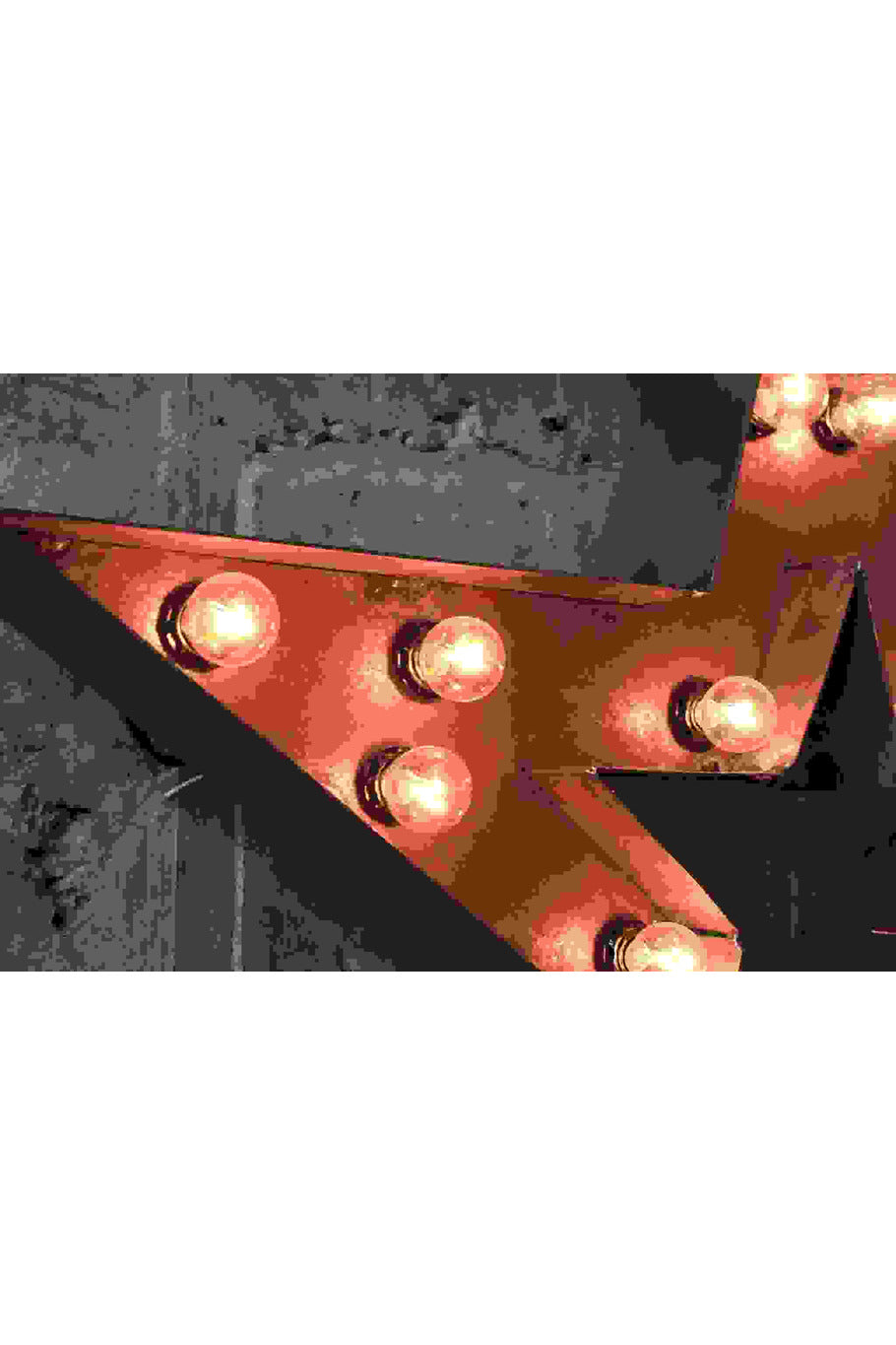 STAR MARQUEE SIGN - VINTAGE METAL STYLE Gypsy Jule