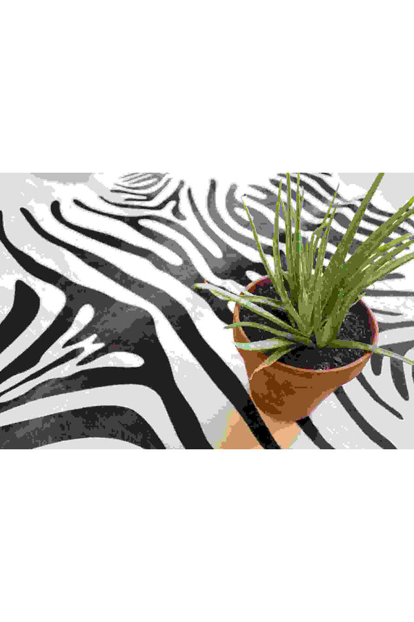 ZEBRA COWHIDE RUG Gypsy Jule