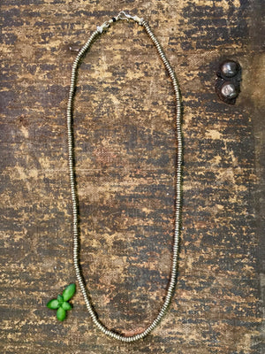 ANTIQUED SEED BEAD NECKLACE - Little Boho Valley