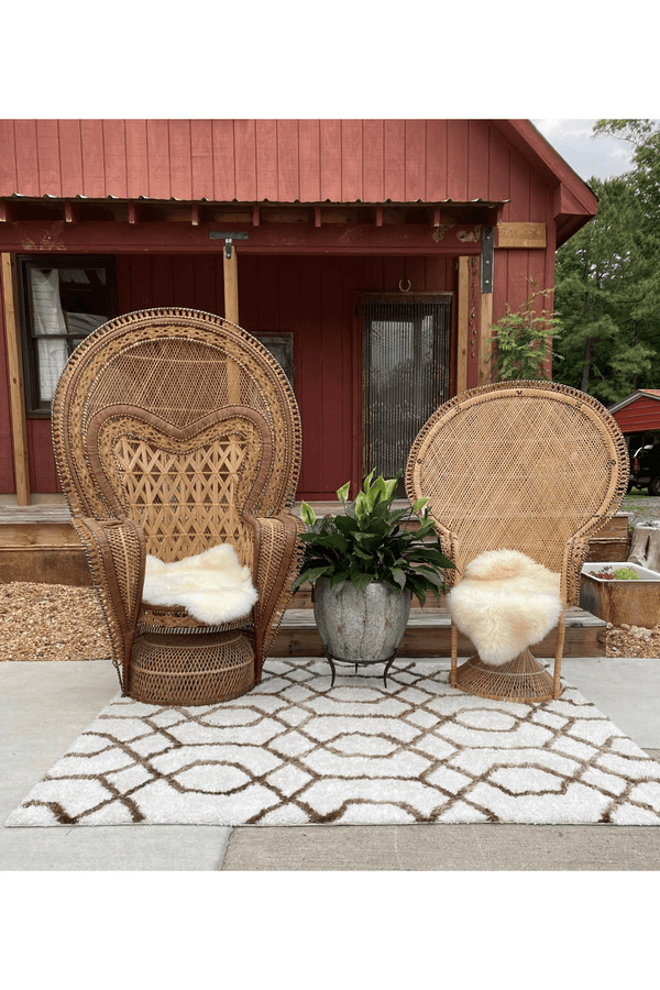 Big Kahuna Peacock Chair - Event Rental - Little Boho Valley