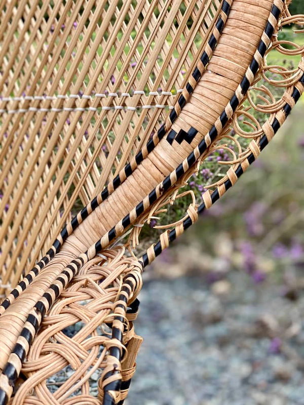 Natural Peacock Chair -  Rental