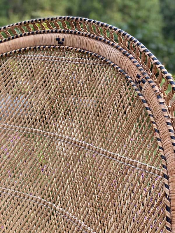 Natural Peacock Chair -  Rental
