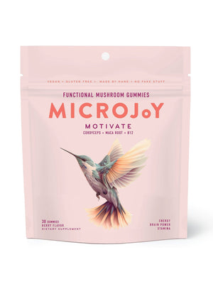Microjoy - Motivate Mushroom Gummies - Little Boho Valley