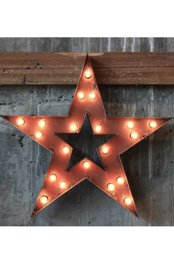 STAR MARQUEE SIGN - EVENT RENTAL - Little Boho Valley