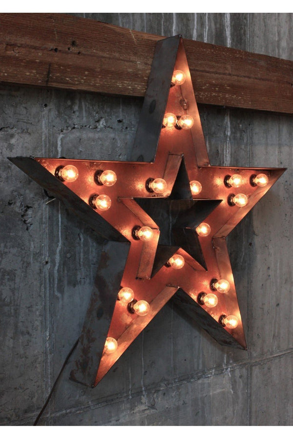 STAR MARQUEE SIGN - EVENT RENTAL - Little Boho Valley